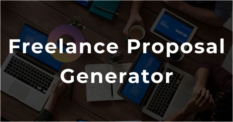 Freelance Proposal Generator